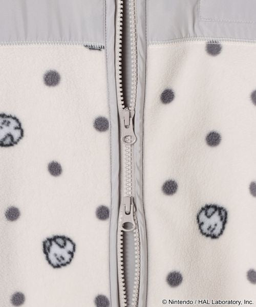 Kirby dot art fleece jacket - official product photo 35