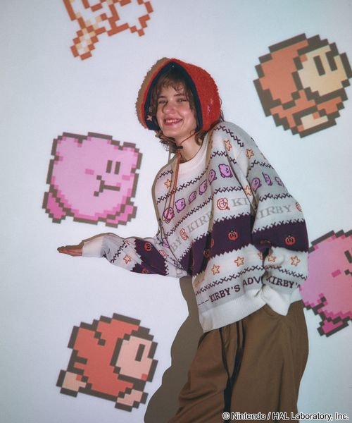 Kirby fair isle knit sweater - official product photo 1