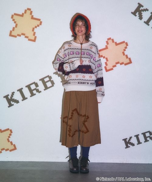 Kirby fair isle knit sweater - official product photo 4