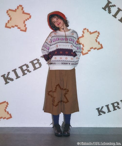 Kirby fair isle knit sweater - official product photo 5