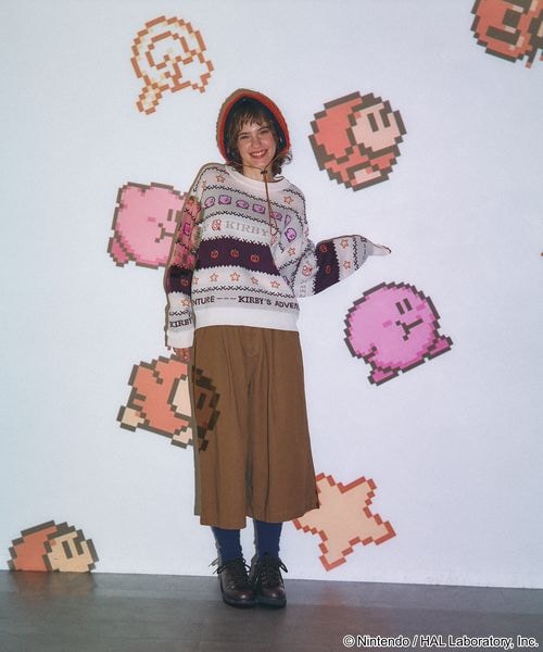 Kirby fair isle knit sweater - official product photo 6