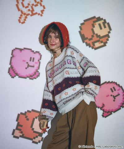 Kirby fair isle knit sweater - official product photo 8