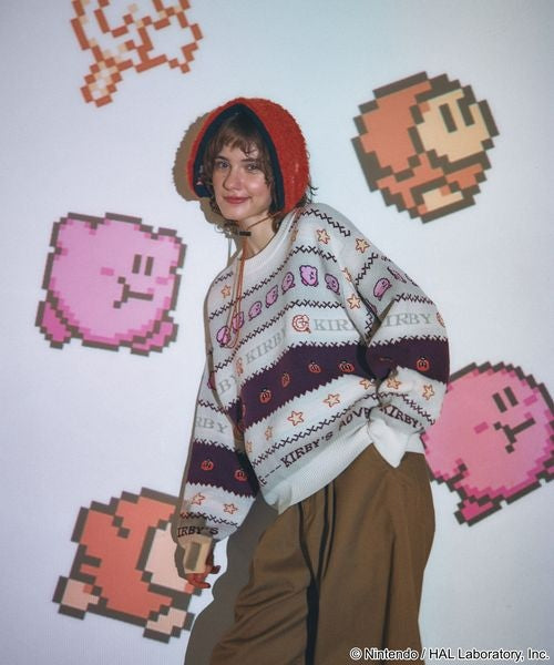 Kirby fair isle knit sweater - official product photo 8