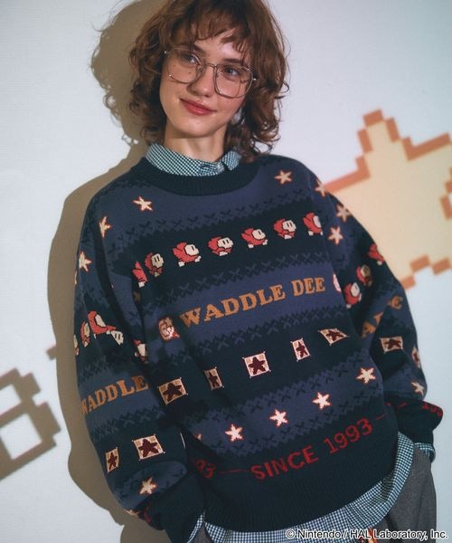 Kirby fair isle knit sweater - official product photo 26