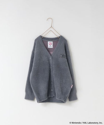 Kirby kids fluffy knit cardigan - official product photo 14