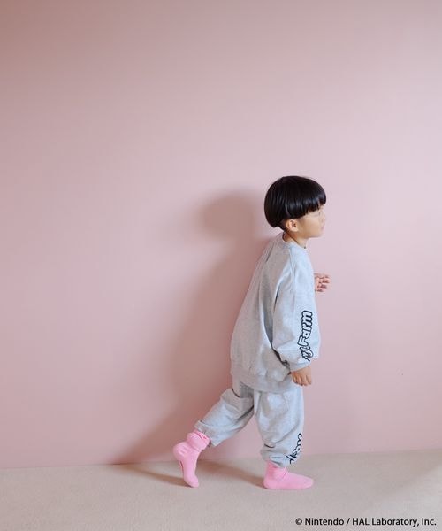 Kirby kids pixel art loungewear set - official product photo 3