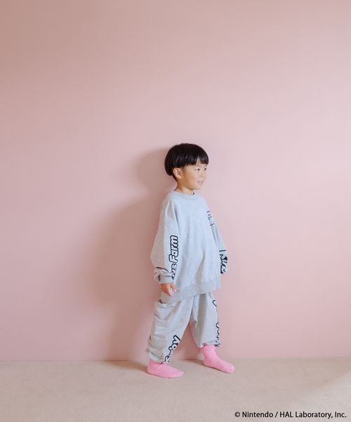 Kirby kids pixel art loungewear set - official product photo 5