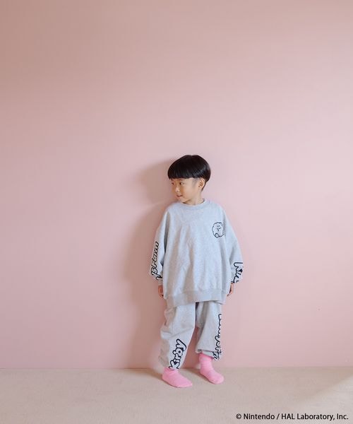 Kirby kids pixel art loungewear set - official product photo 6