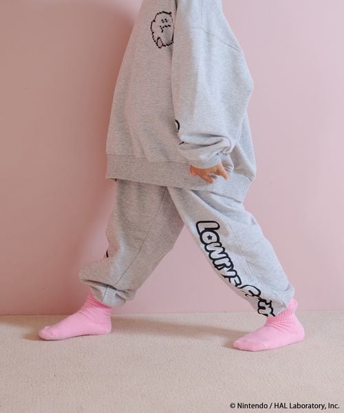 Kirby kids pixel art loungewear set - official product photo 8