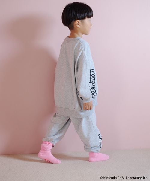 Kirby kids pixel art loungewear set - official product photo 9