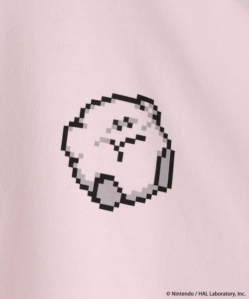 Kirby kids pixel art loungewear set - official product photo 31