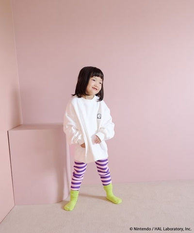 Kirby kids pixel art sweatshirt - official product photo 5