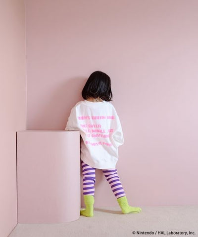 Kirby kids pixel art sweatshirt - official product photo 10