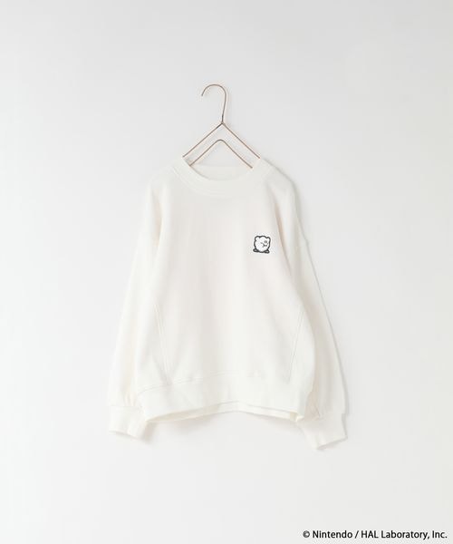 Kirby kids pixel art sweatshirt - official product photo 13