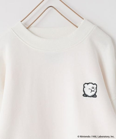Kirby kids pixel art sweatshirt - official product photo 14