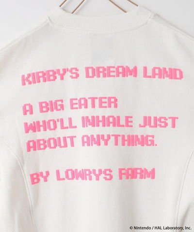 Kirby kids pixel art sweatshirt - official product photo 21