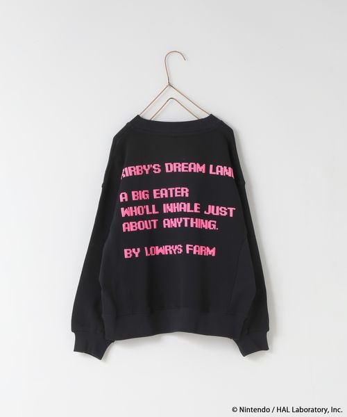 Kirby kids pixel art sweatshirt - official product photo 24