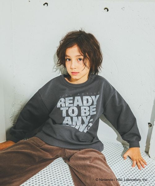 Kirby kids quick-dry graphic sweatshirt - official product photo 2