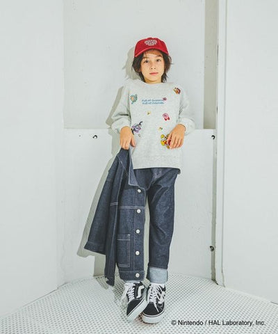 Kirby kids quick-dry graphic sweatshirt - official product photo 4