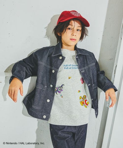 Kirby kids quick-dry graphic sweatshirt - official product photo 7