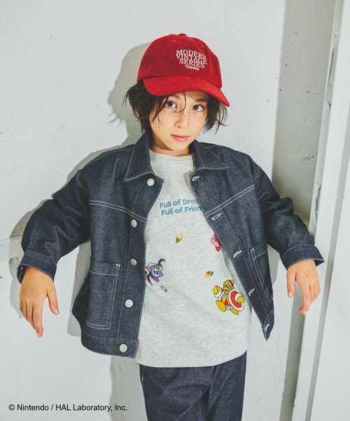 Kirby kids quick-dry graphic sweatshirt - official product photo 9