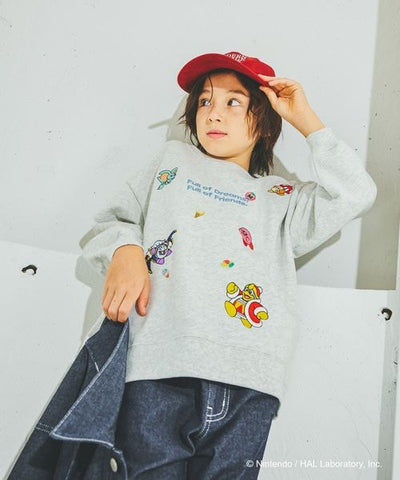 Kirby kids quick-dry graphic sweatshirt - official product photo 12