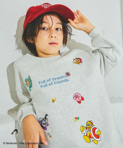 Kirby kids quick-dry graphic sweatshirt - official product photo 14