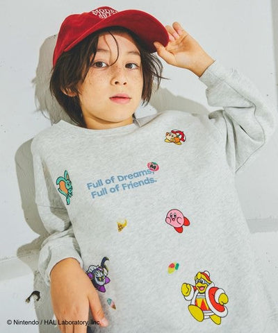 Kirby kids quick-dry graphic sweatshirt - official product photo 15