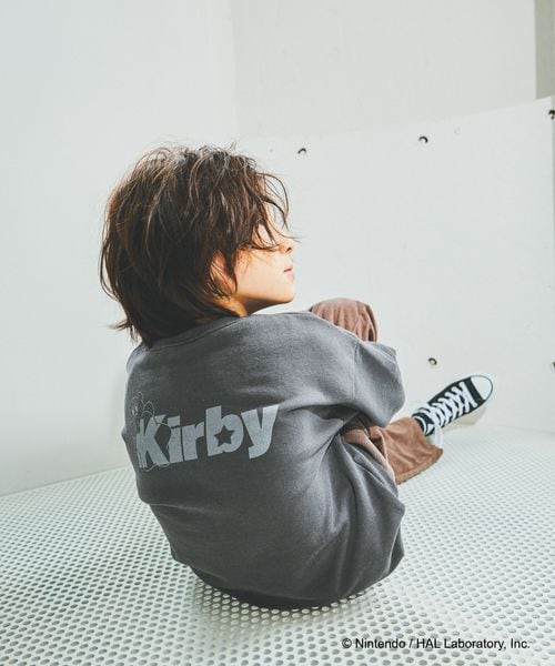 Kirby kids quick-dry graphic sweatshirt - official product photo 18
