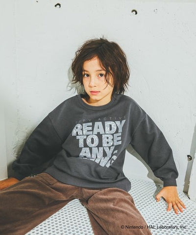 Kirby kids quick-dry graphic sweatshirt - official product photo 20