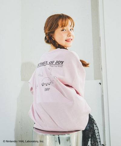 Kirby kids quick-dry graphic sweatshirt - official product photo 21