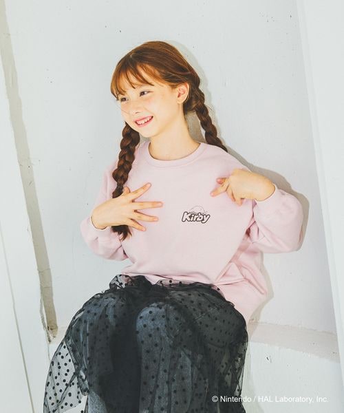 Kirby kids quick-dry graphic sweatshirt - official product photo 23