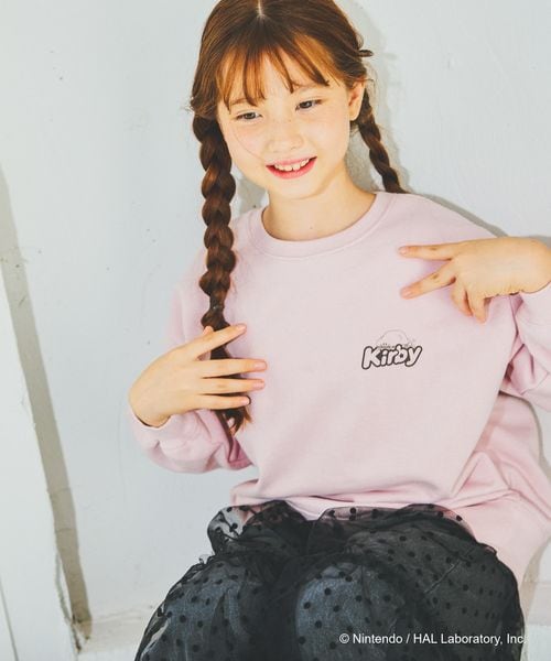 Kirby kids quick-dry graphic sweatshirt - official product photo 24