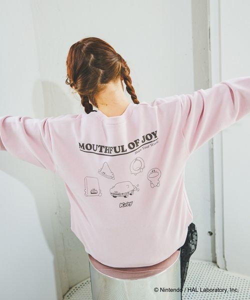 Kirby kids quick-dry graphic sweatshirt - official product photo 26