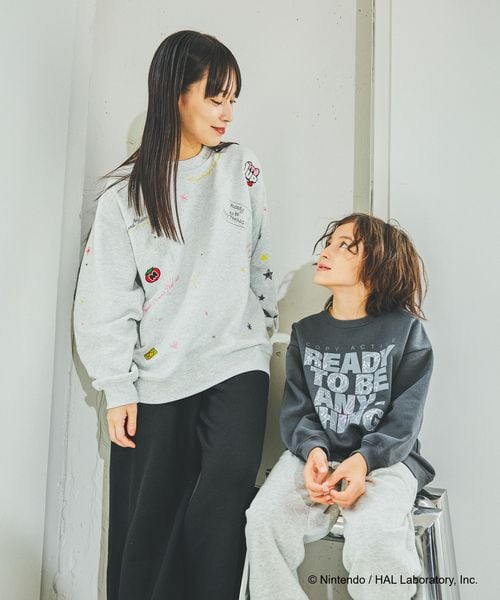 Kirby kids quick-dry graphic sweatshirt - official product photo 28