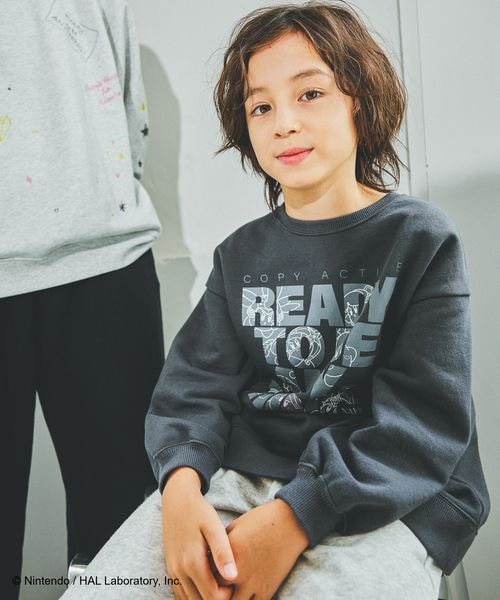 Kirby kids quick-dry graphic sweatshirt - official product photo 33