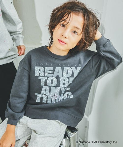 Kirby kids quick-dry graphic sweatshirt - official product photo 34