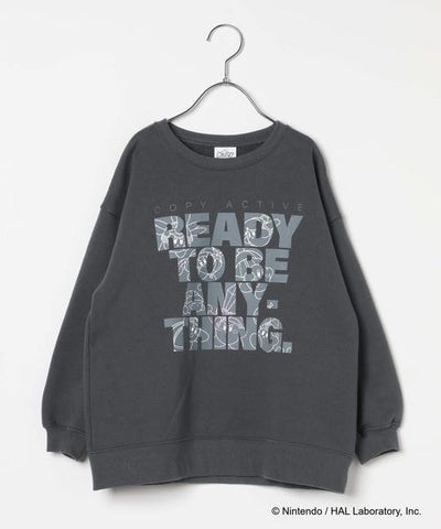 Kirby kids quick-dry graphic sweatshirt - official product photo 37