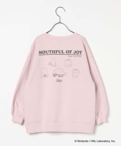 Kirby kids quick-dry graphic sweatshirt - official product photo 40