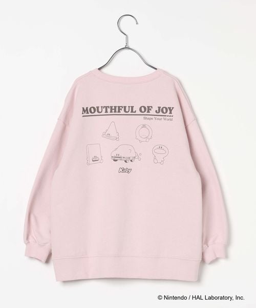 Kirby kids quick-dry graphic sweatshirt - official product photo 40
