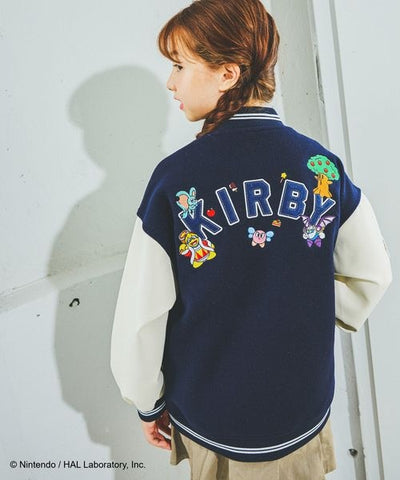 Kirby kids varsity jacket - official product photo 2