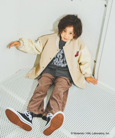 Kirby kids varsity jacket - official product photo 3