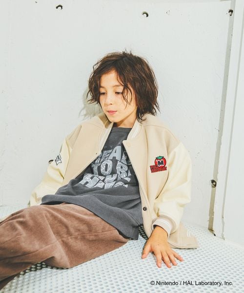 Kirby kids varsity jacket - official product photo 5