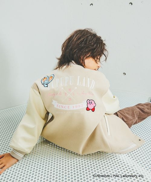 Kirby kids varsity jacket - official product photo 7