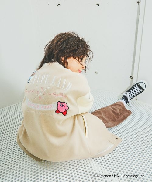 Kirby kids varsity jacket - official product photo 8