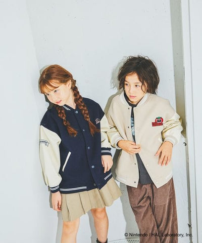 Kirby kids varsity jacket - official product photo 11