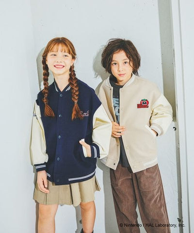 Kirby kids varsity jacket - official product photo 12