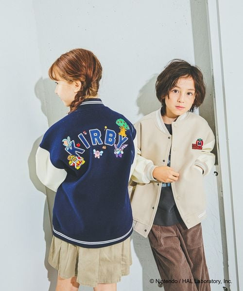 Kirby kids varsity jacket - official product photo 13