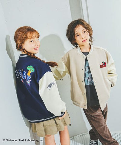 Kirby kids varsity jacket - official product photo 14