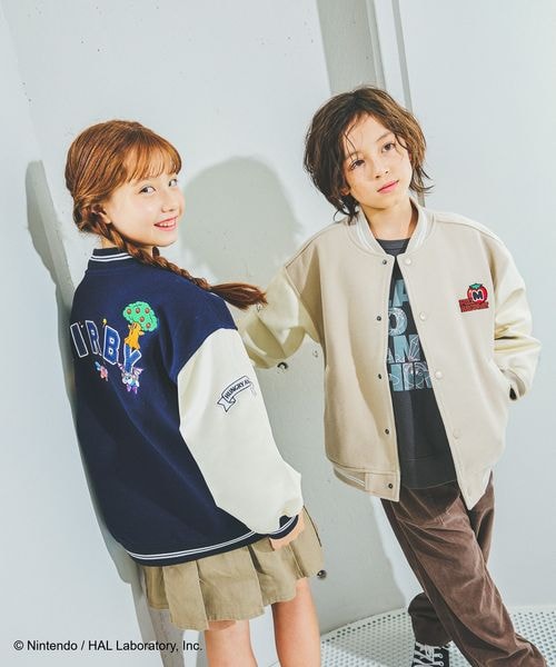 Kirby kids varsity jacket - official product photo 14